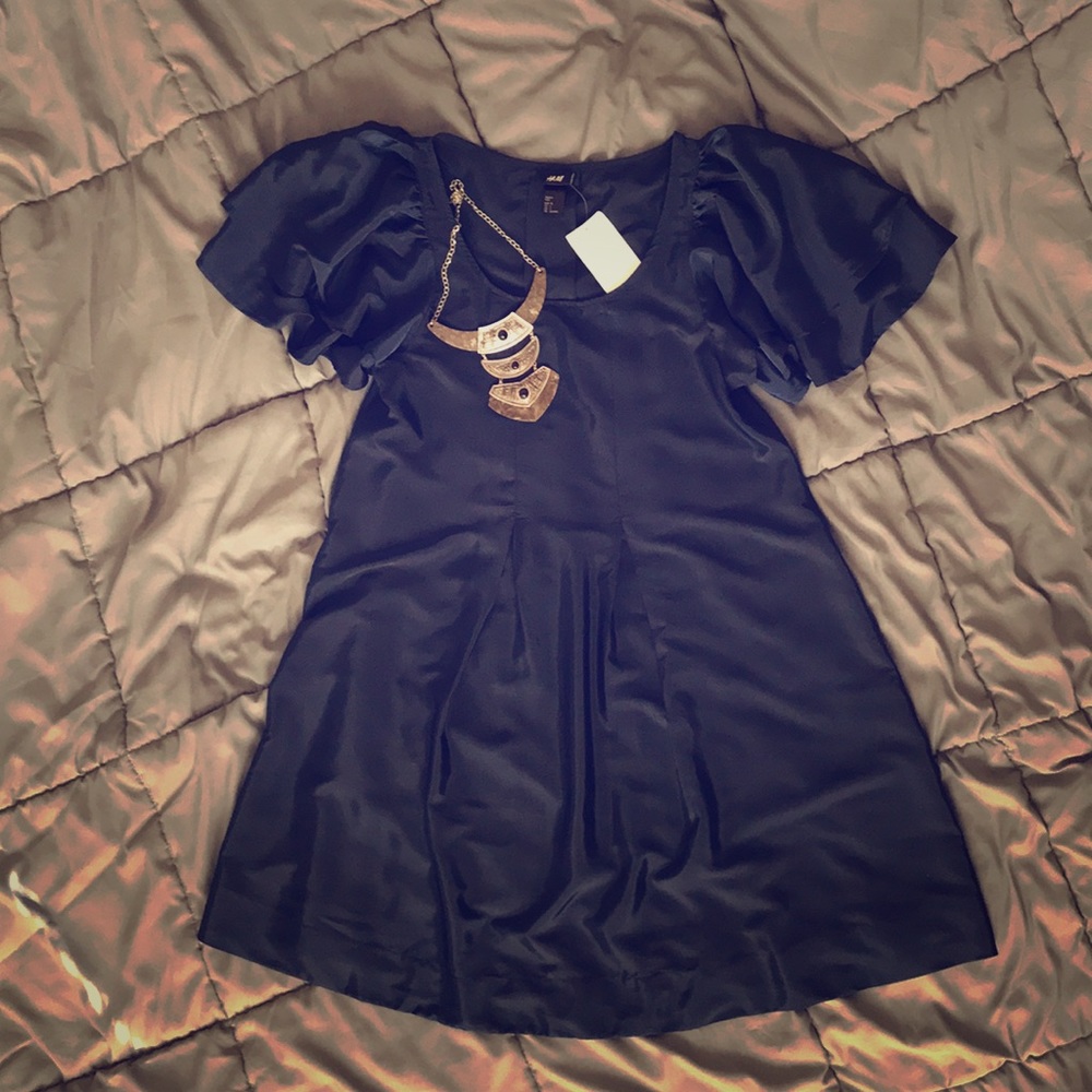 Navy blue dress